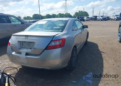 2006 Honda Civic Lx z USA, uszkodzony, nr VIN 2HGFG116X6H516693
